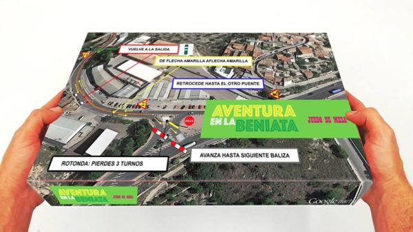 A partir del próximo lunes el Ayuntamiento regalará a todos los usuarios de vehículos el juego de mesa ‘Aventura en la Beniata’