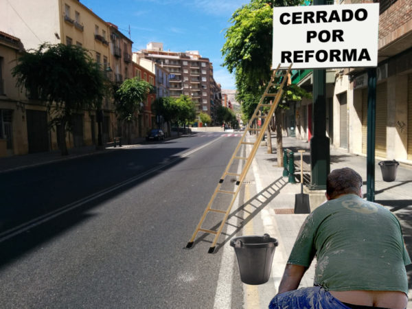 El Ayuntamiento cortará todos los accesos a la ciudad durante los meses de Julio y Agosto y colgará el cartel de ‘Cerrado por reformas’