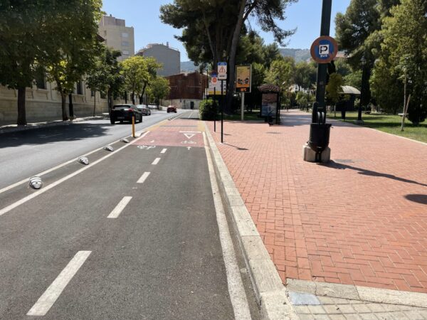 El Ayuntamiento regulará el horario de uso del carril bici en agosto para evitar aglomeraciones