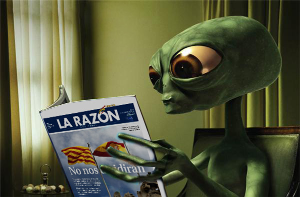 Descubren vida extraterrestre en unas dependencias del Ayuntamiento de Alcoi